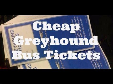 With a price starting from 19. . Cheap bus tickets greyhound